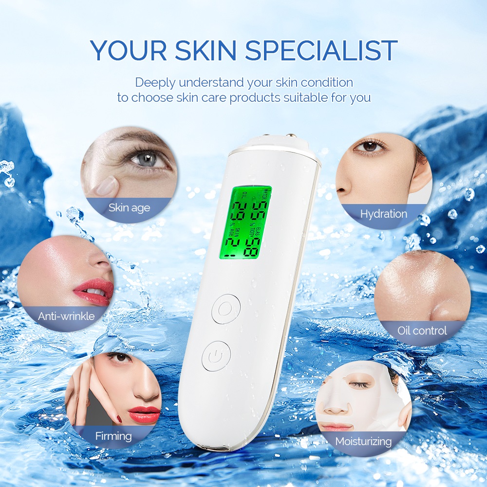 Skin Tester Face Skin Moisture - Electronics Quiz 评论和价格