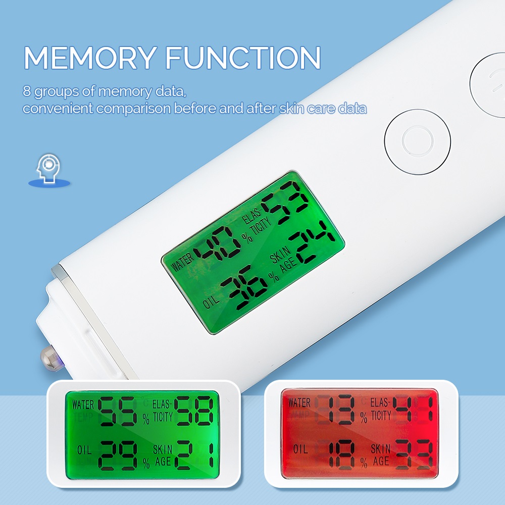 Skin Tester Face Skin Moisture - Electronics Quiz 评论和价格