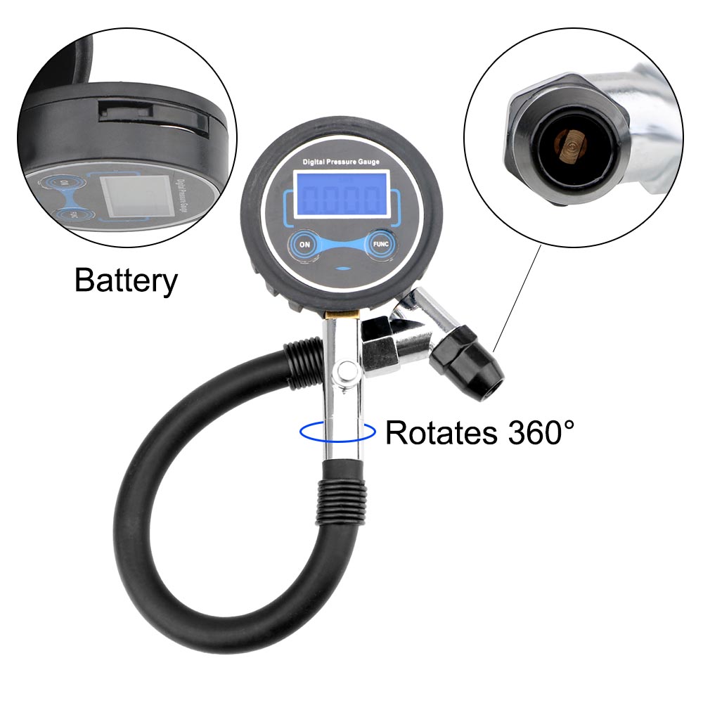 0-200Psi Tire Pressure Gauge M - Electronics Quiz 评论和价格