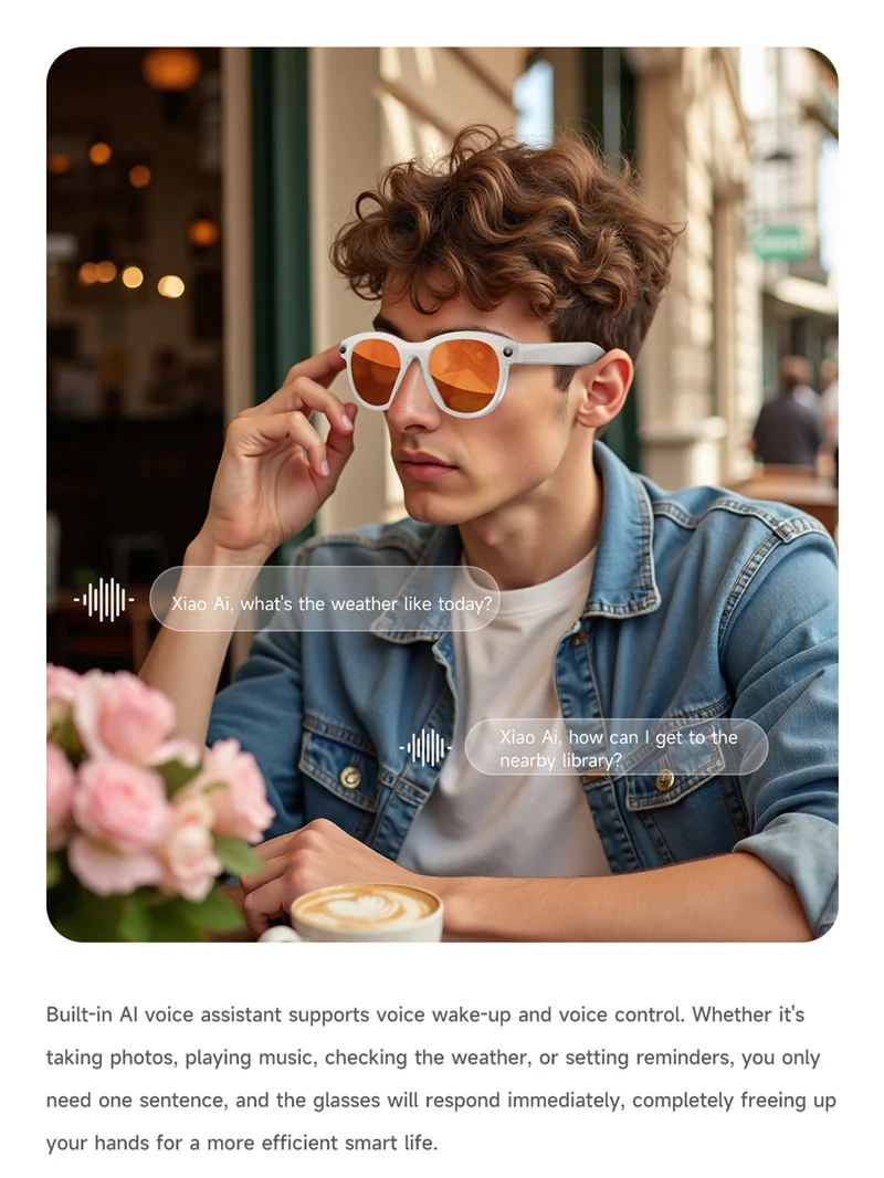 Lenovo Smart AI Glasses 800W P - Smart Glasses Ar 评论和价格