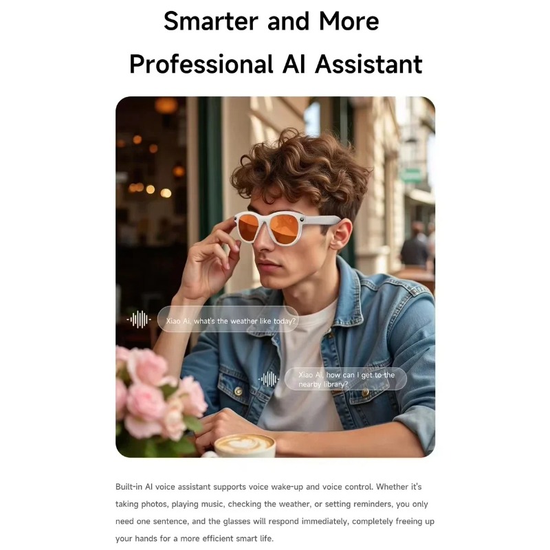 8KHD Smart AI Glasses Color Ch - Smart Glasses Ar 评论和价格