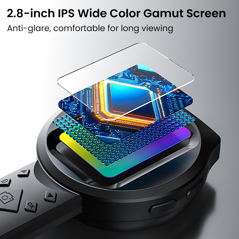 2.8IN Screen HD Digital Micros - Digital Magnifier Reading 评论和价格