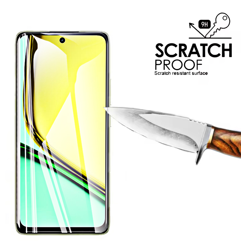 2/4PCS Front Tempered Glass fo - Realme C67 评论和价格