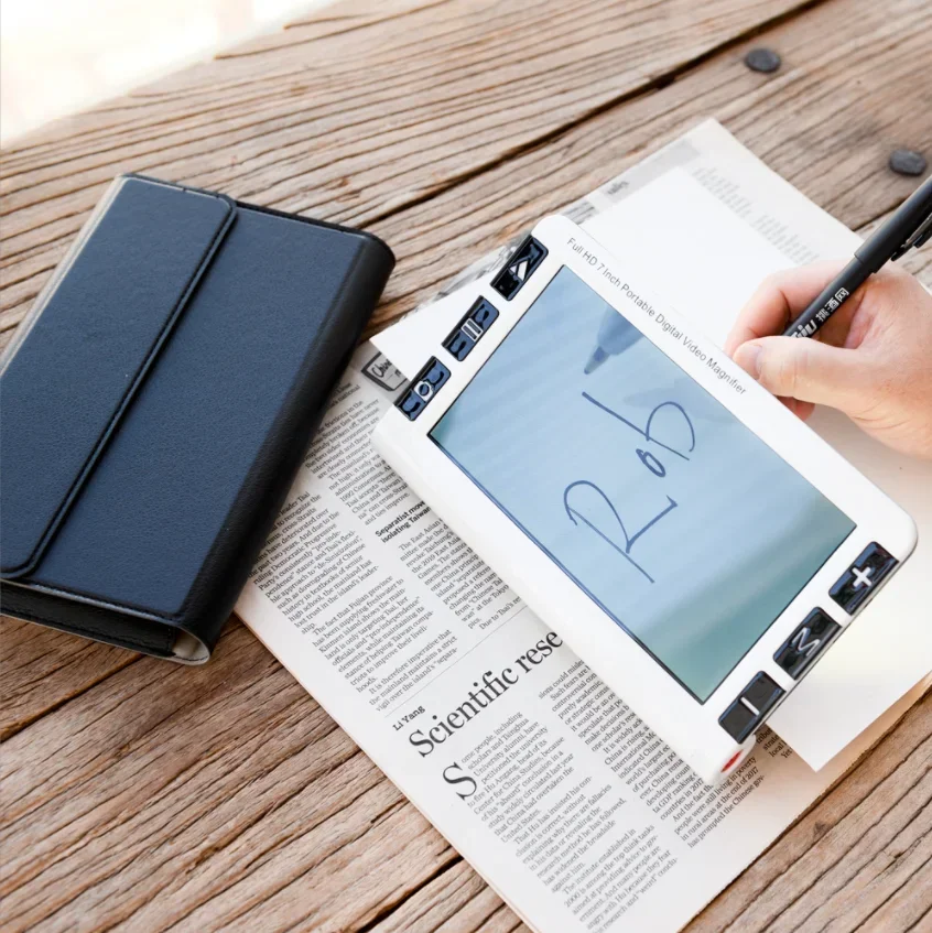 NEW 2-32X Portable Electronic  - Digital Magnifier Reading 评论和价格