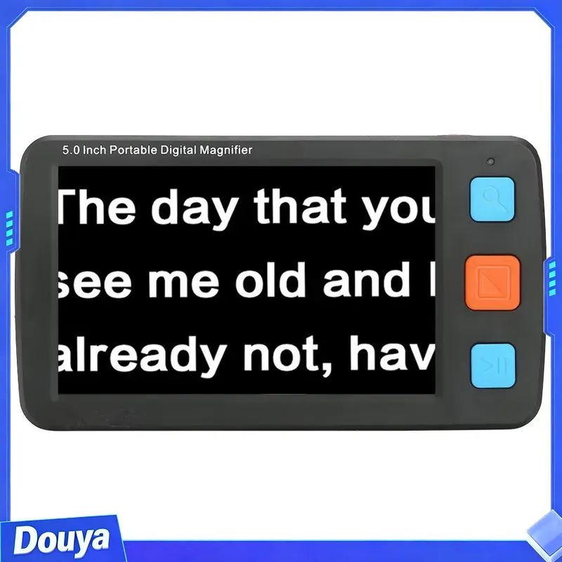 Hongda Portable Plastic 5 Inch - Digital Magnifier Reading 评论和价格